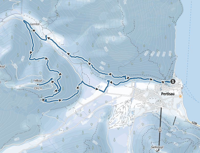 Tirol: Schneeschuhwandern in Pertisau am Achensee