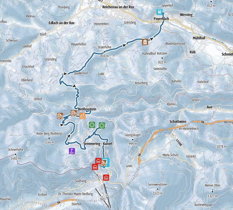 Wiener Alpen: Schneeschuhwandern am Semmering